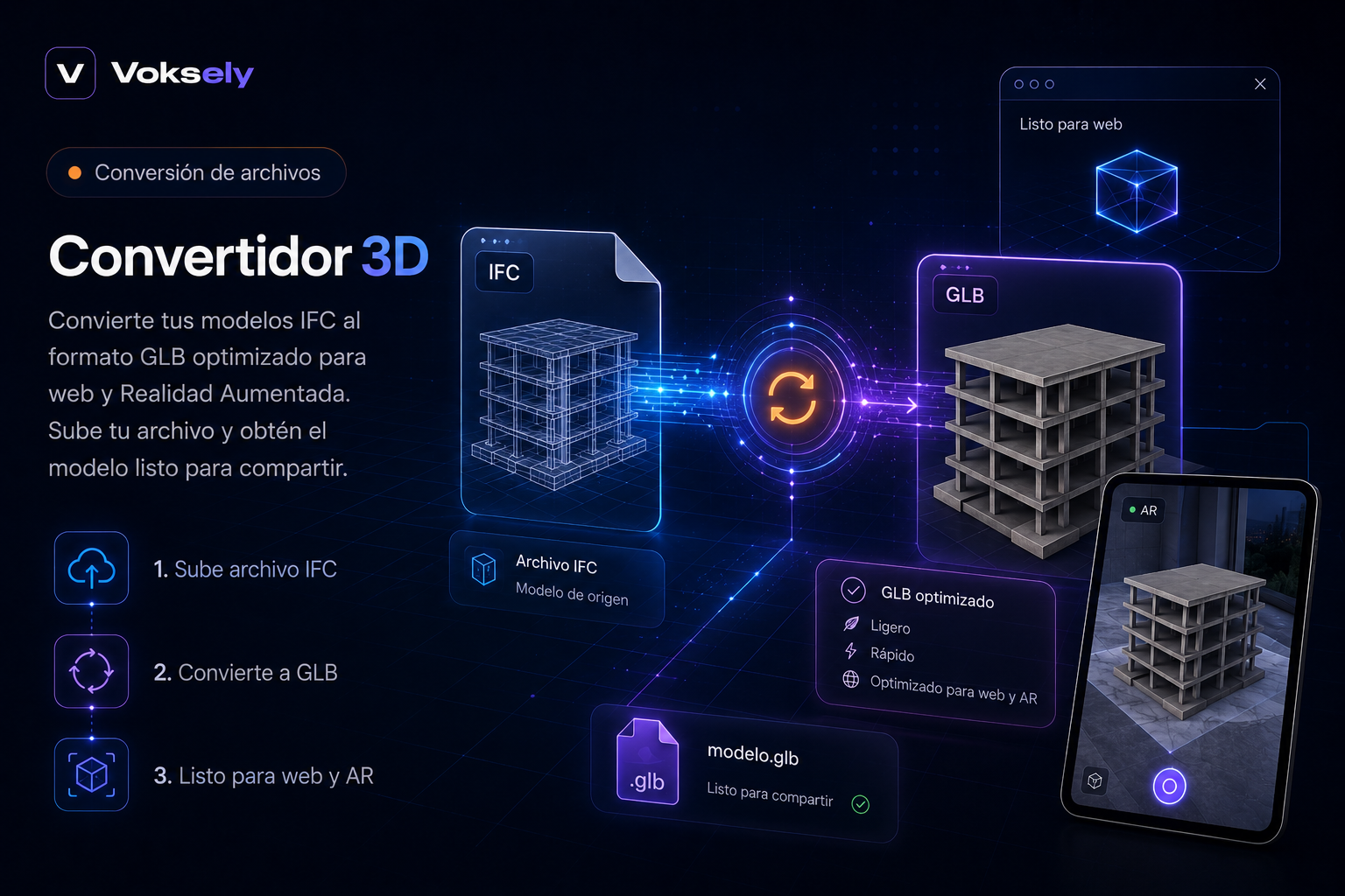Convertidor IFC a GLB