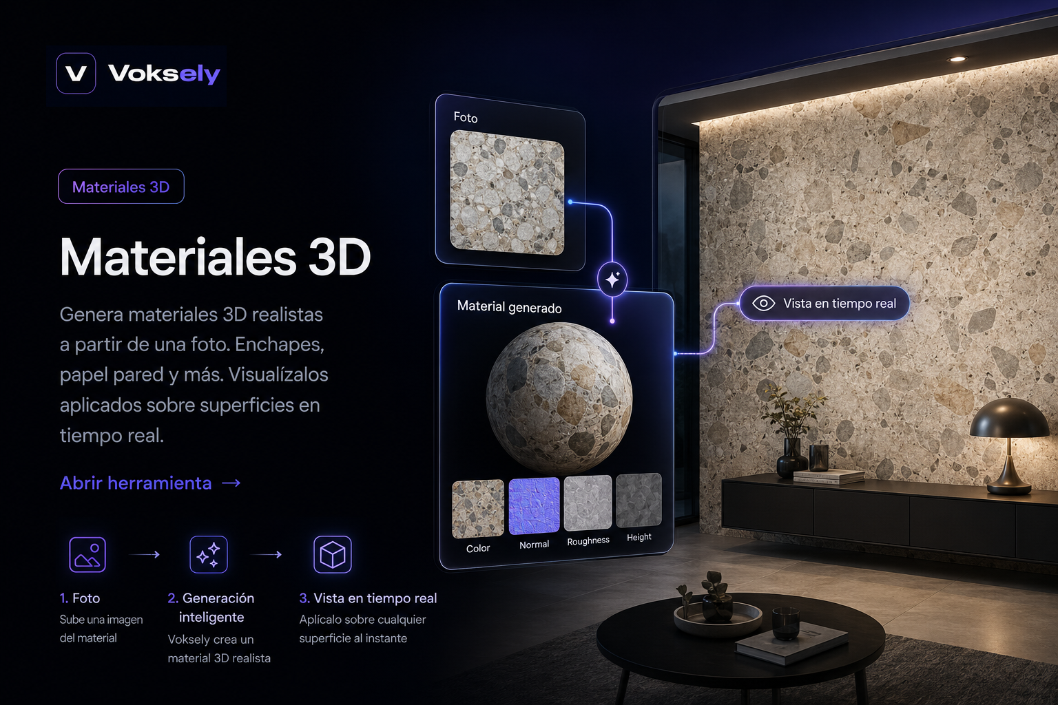 Generador de materiales 3D