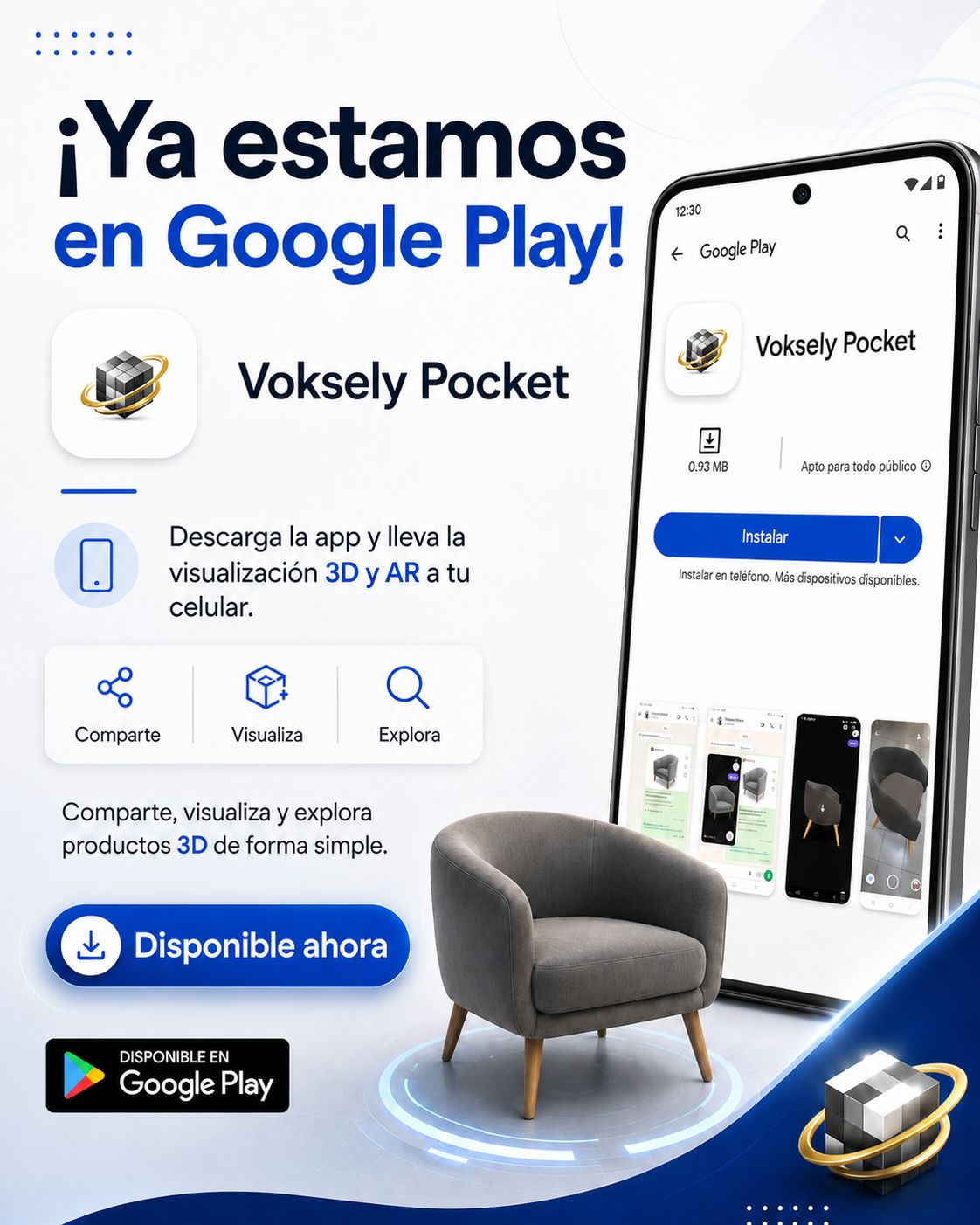Voksely Pocket — Ya disponible en Google Play